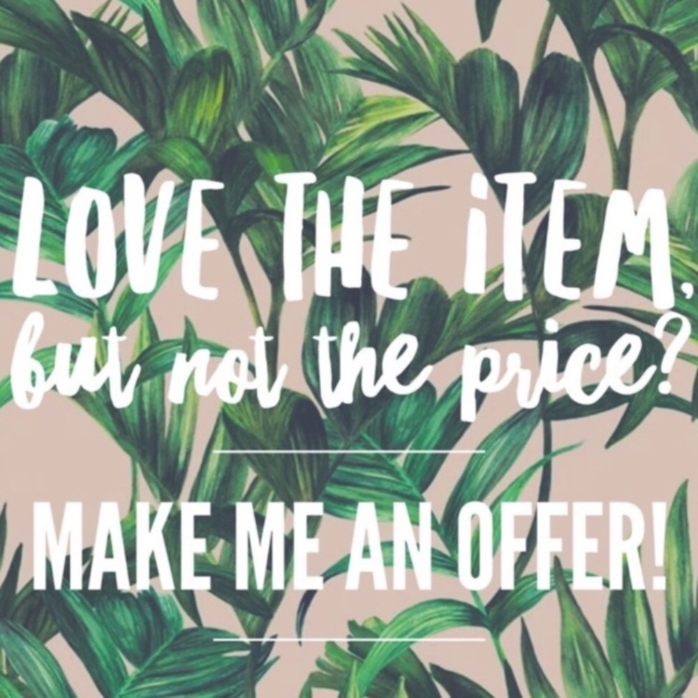 Make me an offer!